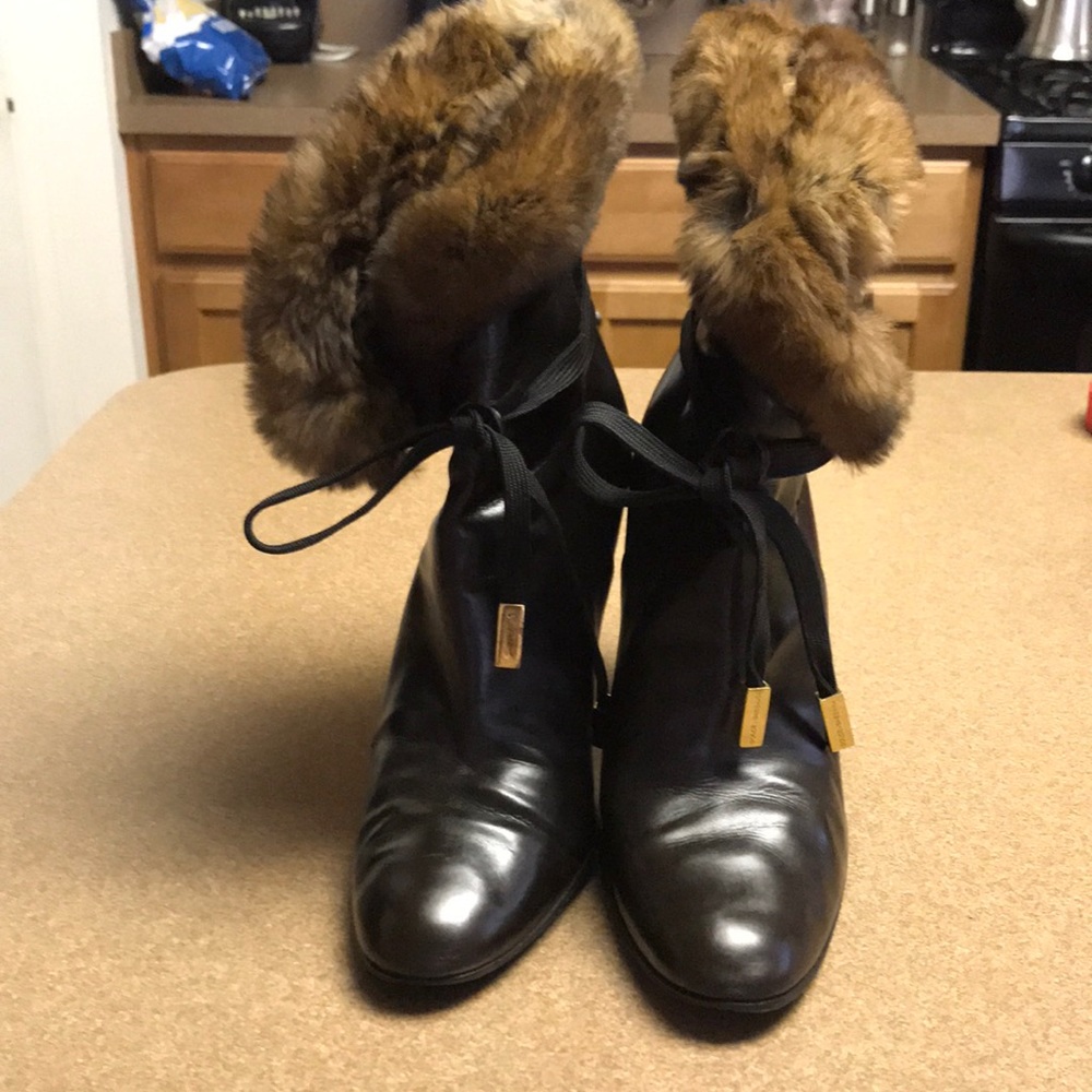 Dolce & Gabbana Mid Calf Boots - Picture 2 of 8